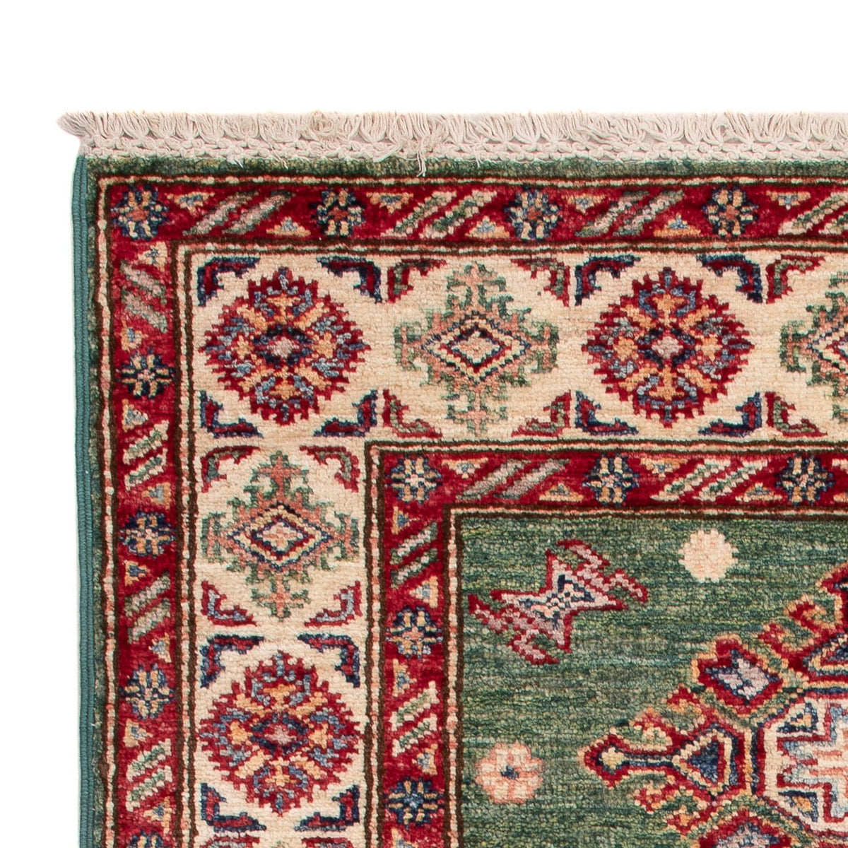 Kazak Koberec 78x121cm - Orientální koberec - zelená