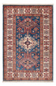 Kazak Koberec 80x122cm - Orientální koberec - modrá