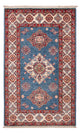 Kazak Koberec 77x129cm - Orientální koberec - modrá
