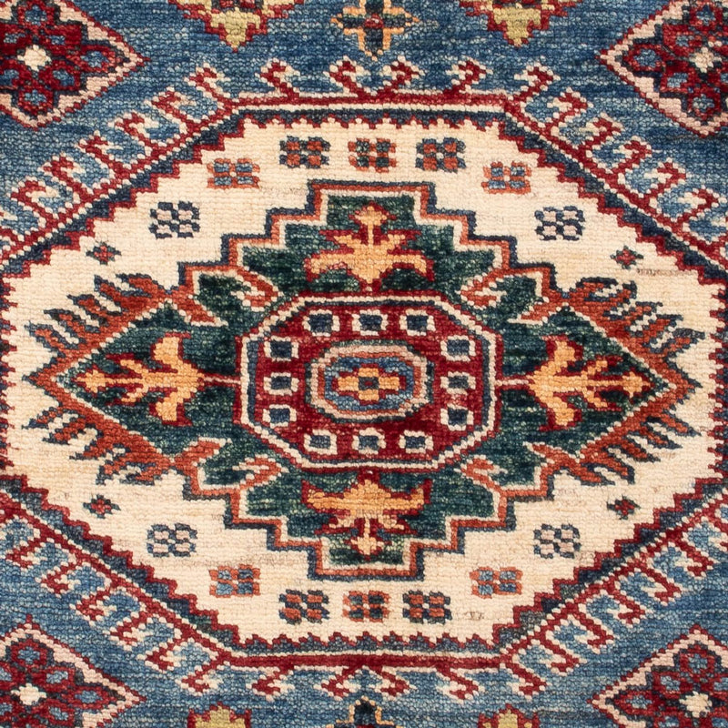 Kazak Koberec 89x124cm - Orientální koberec - modrá