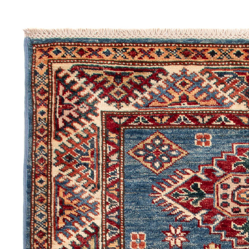 Kazak Koberec 89x124cm - Orientální koberec - modrá
