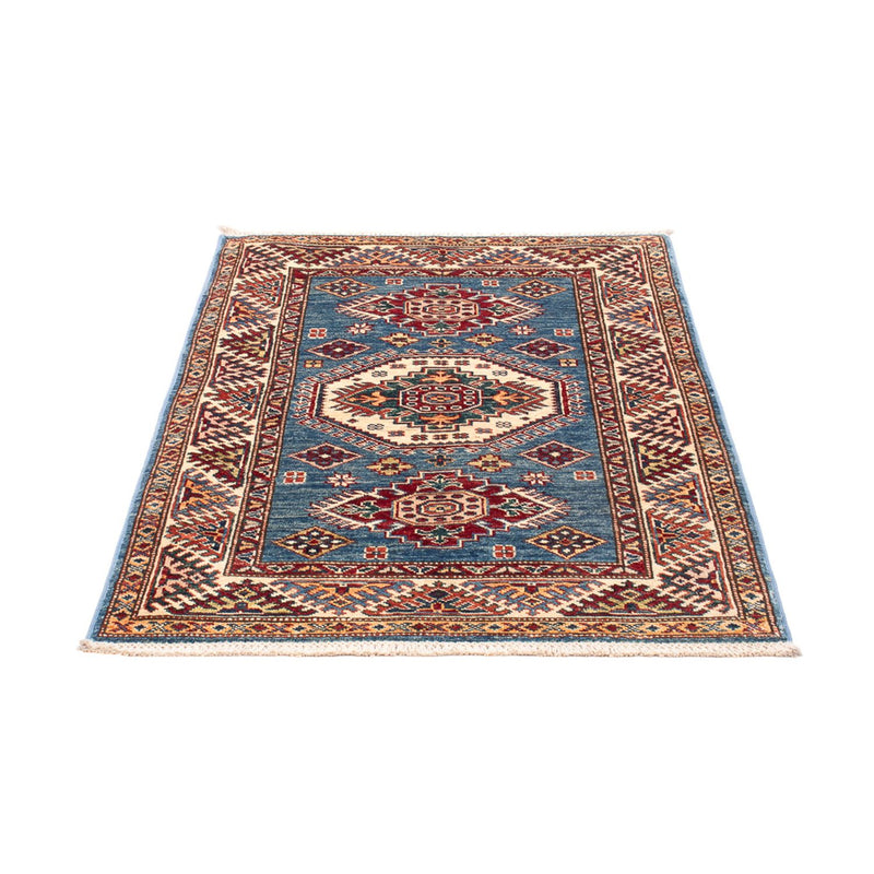 Kazak Koberec 89x124cm - Orientální koberec - modrá