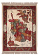Afghánský koberec 108x80cm - Orientální koberec