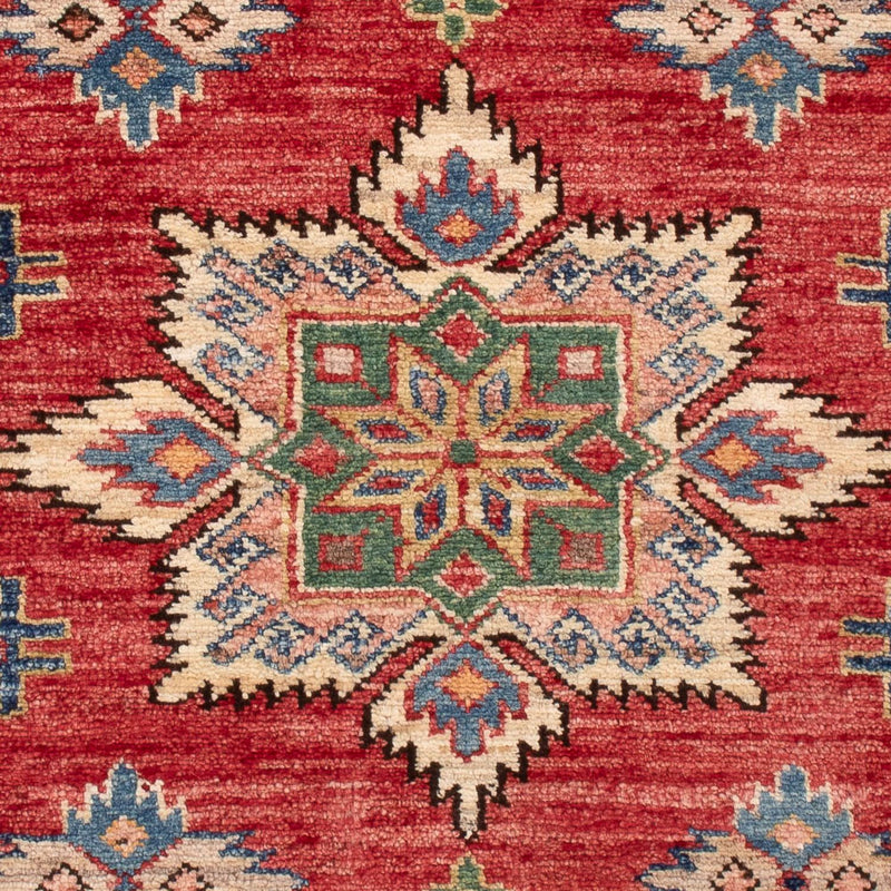 Kazak Koberec 85x126cm - Orientální koberec - červená