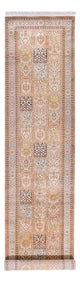 Kašmírské hedvábí Koberec 452x97cm - Orientální koberec