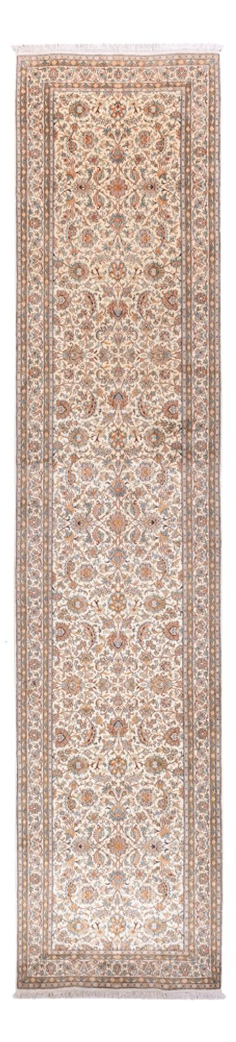 Kašmírské hedvábí Koberec 94x444cm - Orientální koberec