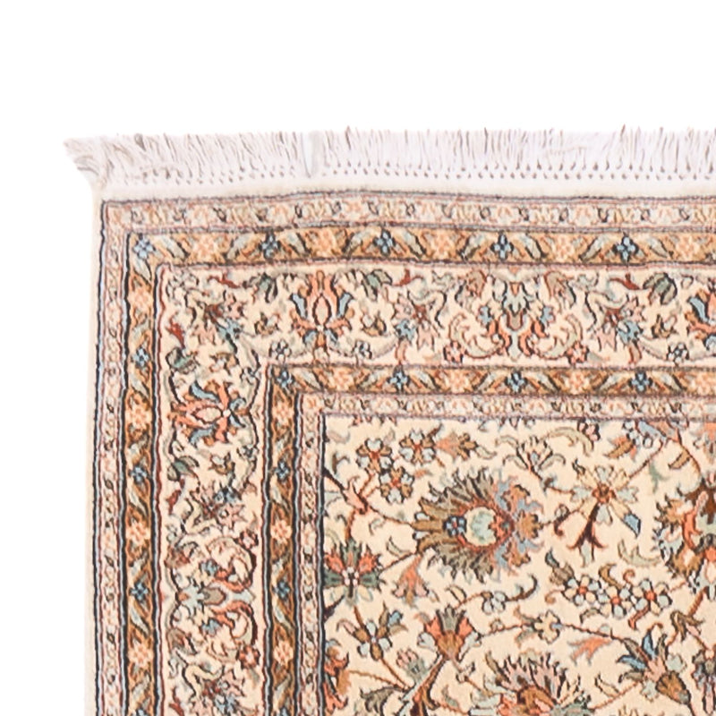 Kašmírské hedvábí Koberec 444x94cm - Orientální koberec