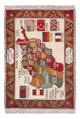 Afghánský koberec 104x71cm - Orientální koberec