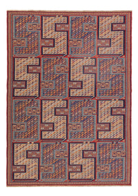Kelimský koberec - Orientální - Soumak - 217 x 157 cm - vícebarevné – product image