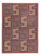 Kelimský koberec - Orientální - Soumak - 217 x 157 cm - vícebarevné