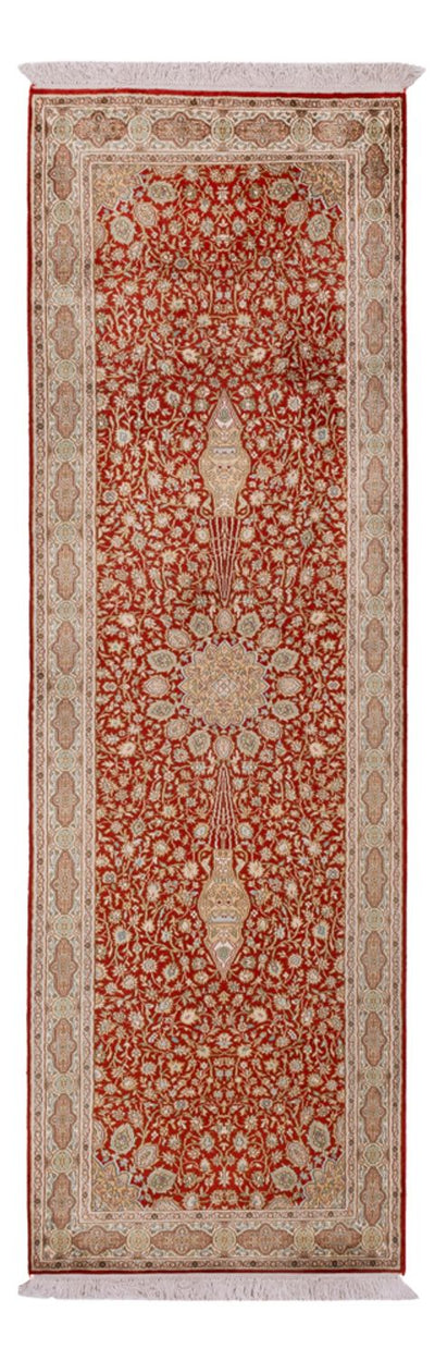 Kašmírské hedvábí Koberec 81x251cm - Orientální koberec