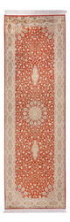 Kašmírské hedvábí Koberec 251x79cm - Orientální koberec