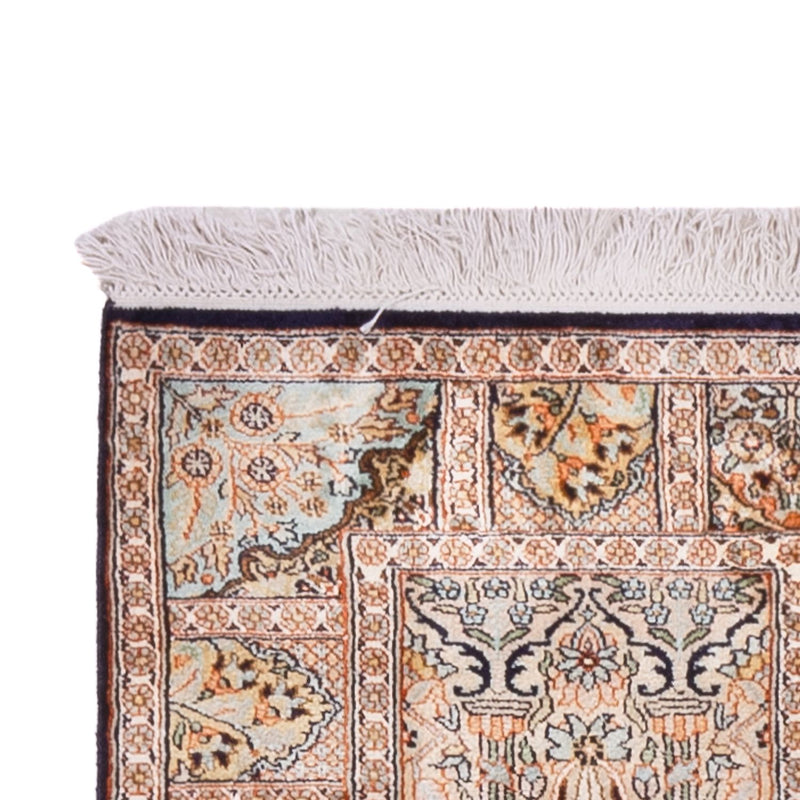 Kašmírské hedvábí Koberec 243x80cm - Orientální koberec