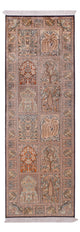 Kašmírské hedvábí Koberec 237x79cm - Orientální koberec