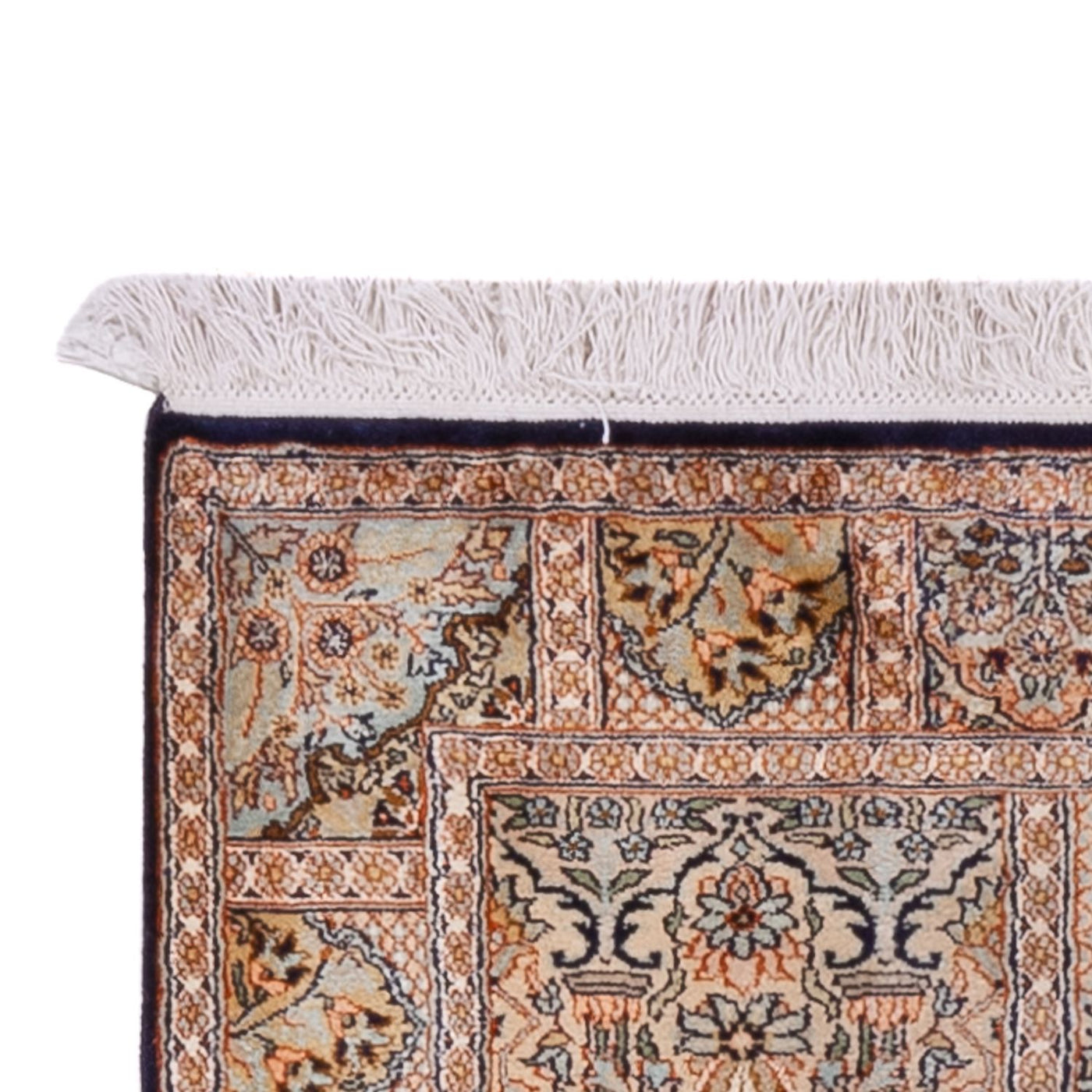 Kašmírské hedvábí Koberec 237x79cm - Orientální koberec