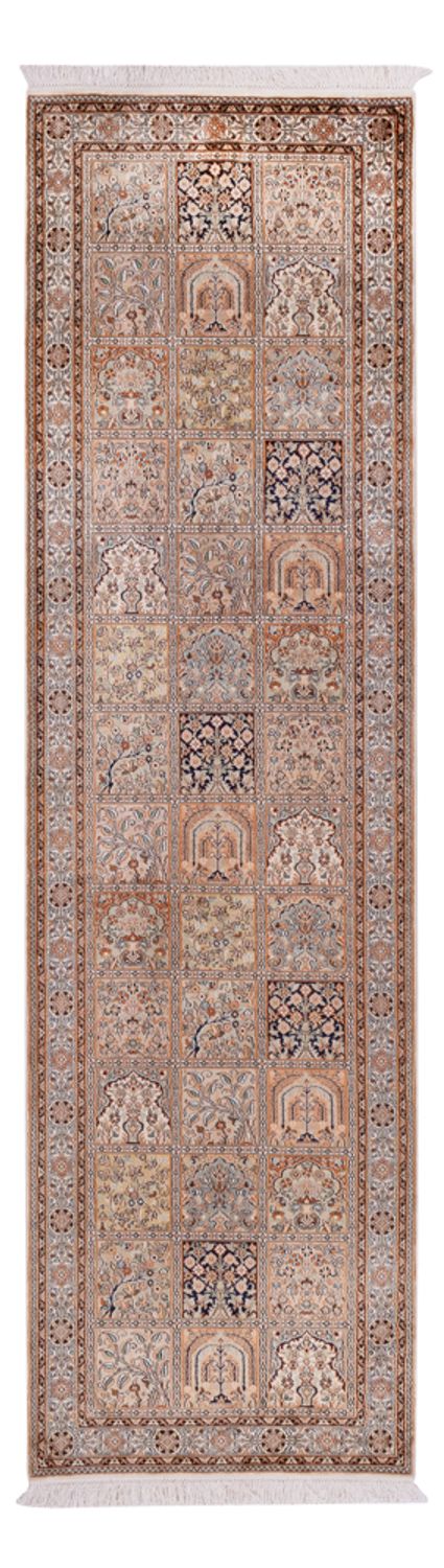 Kašmírské hedvábí Koberec 305x81cm - Orientální koberec