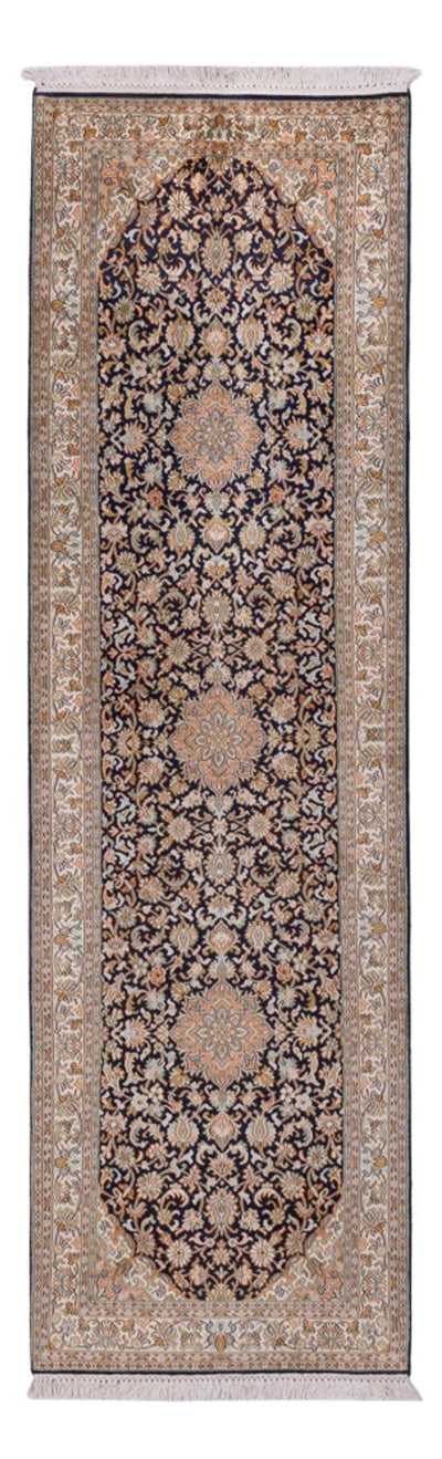 Kašmírské hedvábí Koberec 76x264cm - Orientální koberec