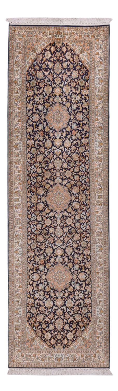 Kašmírské hedvábí Koberec 264x76cm - Orientální koberec