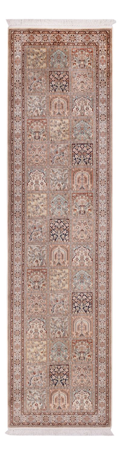 Kašmírské hedvábí Koberec 77x298cm - Orientální koberec