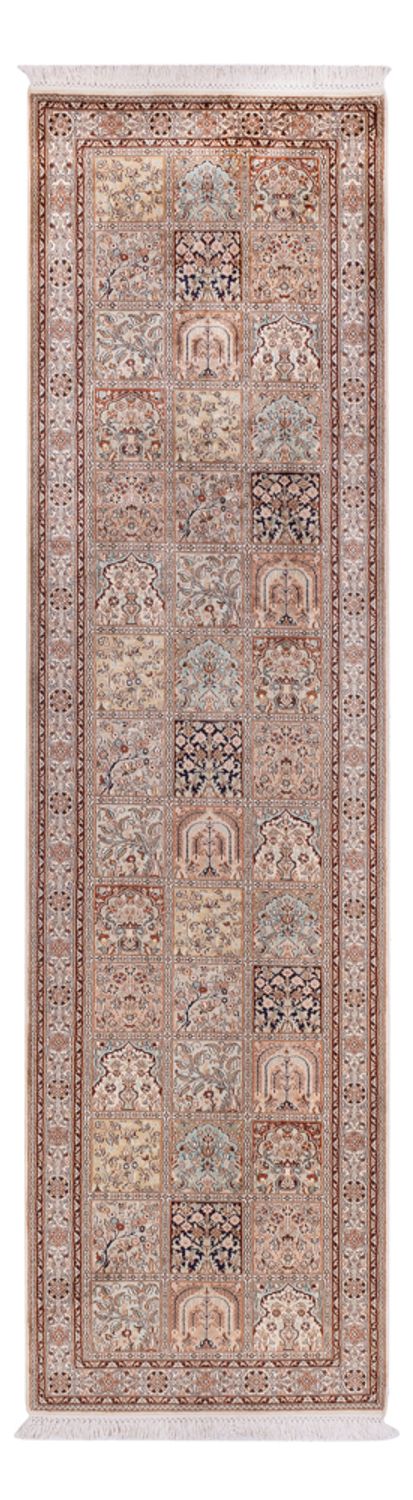 Kašmírské hedvábí Koberec 79x301cm - Orientální koberec