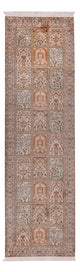 Kašmírské hedvábí Koberec 287x80cm - Orientální koberec