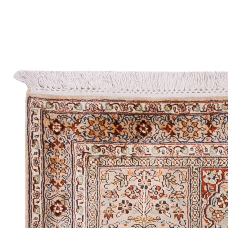 Kašmírské hedvábí Koberec 303x81cm - Orientální koberec