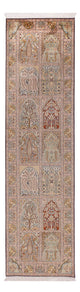 Kašmírské hedvábí Koberec 78x296cm - Orientální koberec