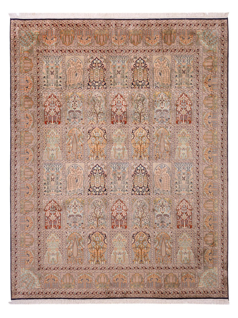 Kašmírské hedvábí Koberec 242x308cm - Orientální koberec