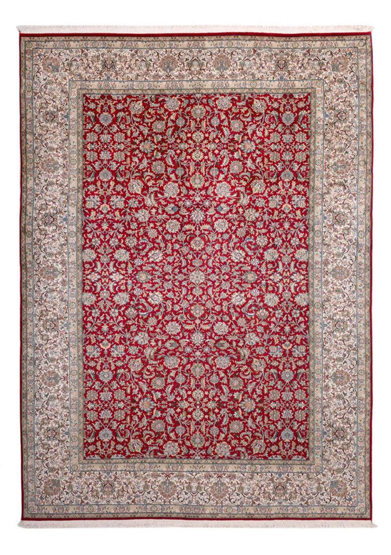 Kašmírské hedvábí Koberec 216x302cm - Orientální koberec