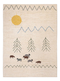 Berberský koberec 170x232cm - Vlněný koberec – product image