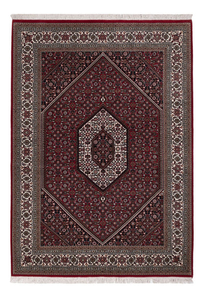 Indo Bidjar Koberec 145x204cm - Orientální koberec - tmavě hnědá