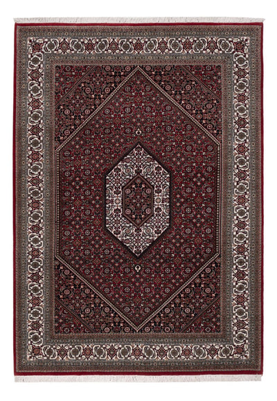 Indo Bidjar Koberec 138x202cm - Orientální koberec - tmavě hnědá