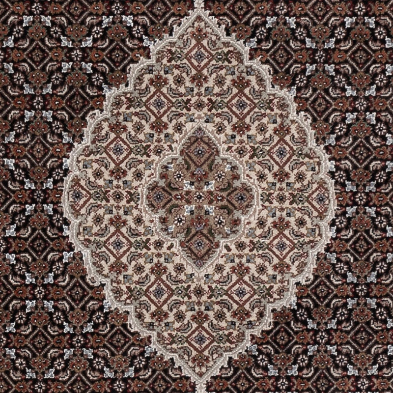 Orientální koberec - Tabríz - 205 x 143 cm - tmavě šedá