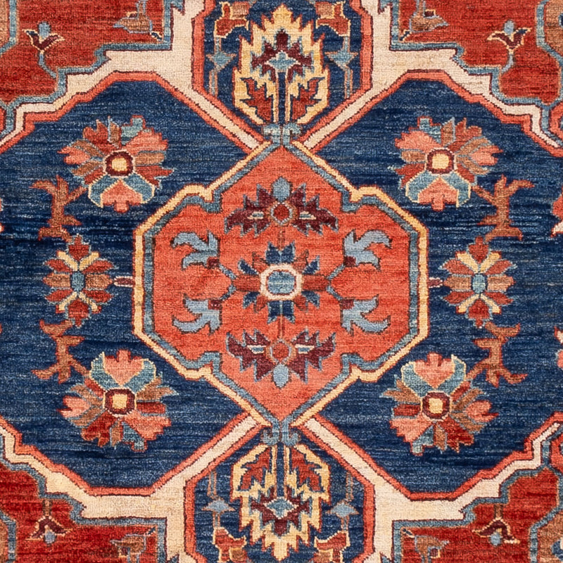 Kazak Koberec 191x240cm - Orientální koberec - červená