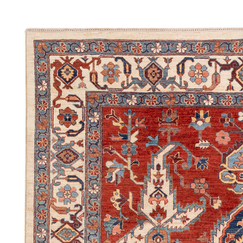 Kazak Koberec 191x240cm - Orientální koberec - červená