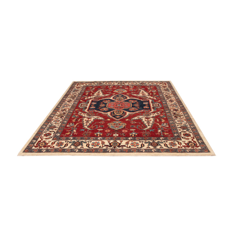 Kazak Koberec 191x240cm - Orientální koberec - červená