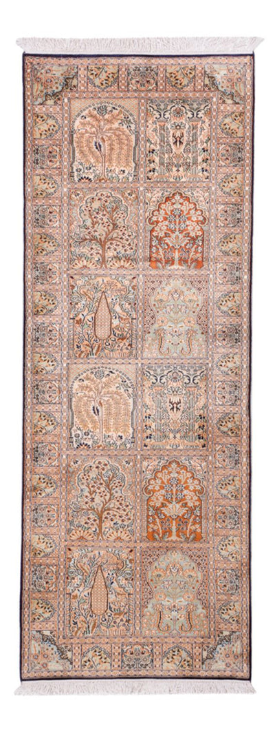 Kašmírské hedvábí Koberec 80x236cm - Orientální koberec