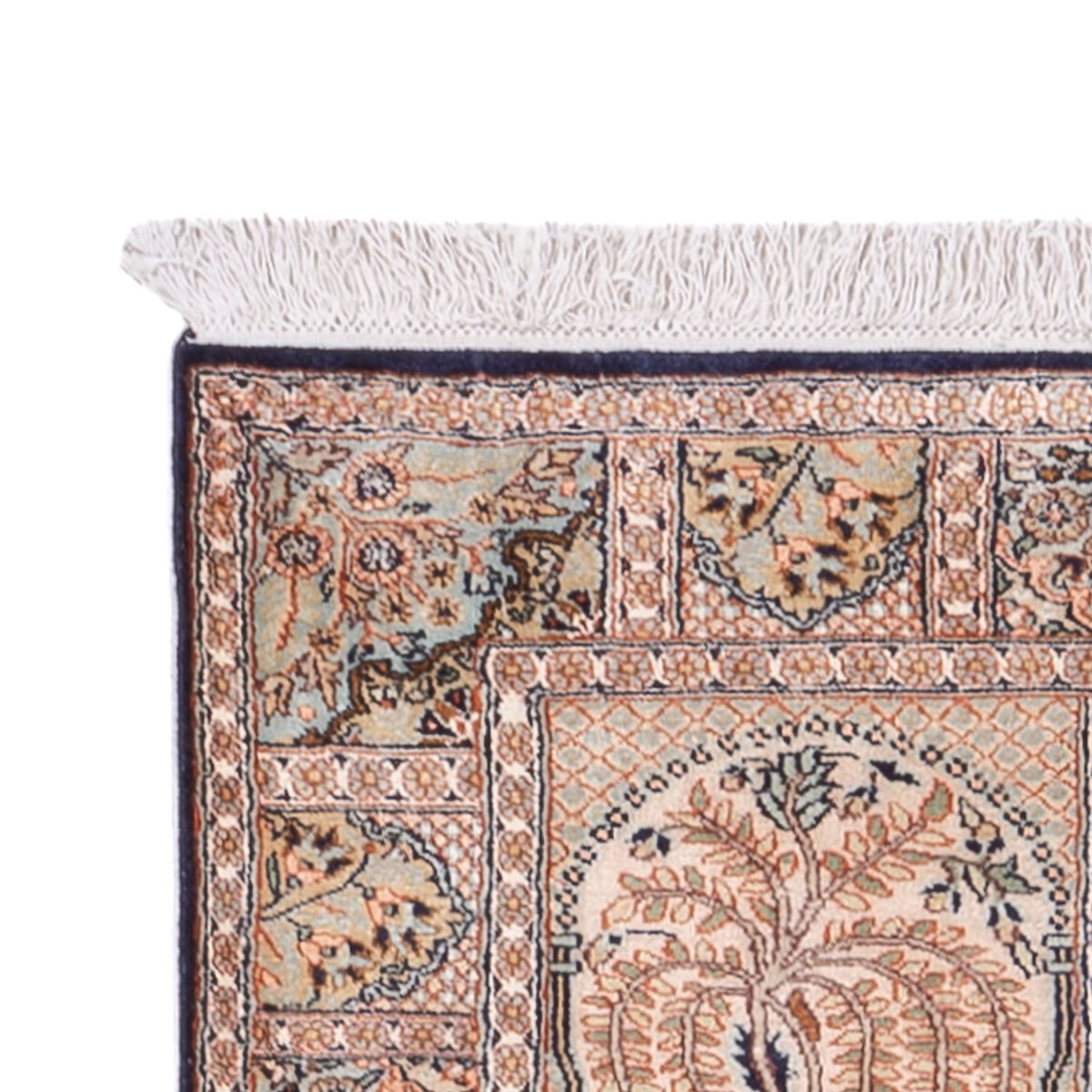 Kašmírské hedvábí Koberec 80x236cm - Orientální koberec
