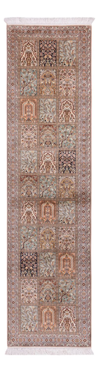 Kašmírské hedvábí Koberec 79x304cm - Orientální koberec