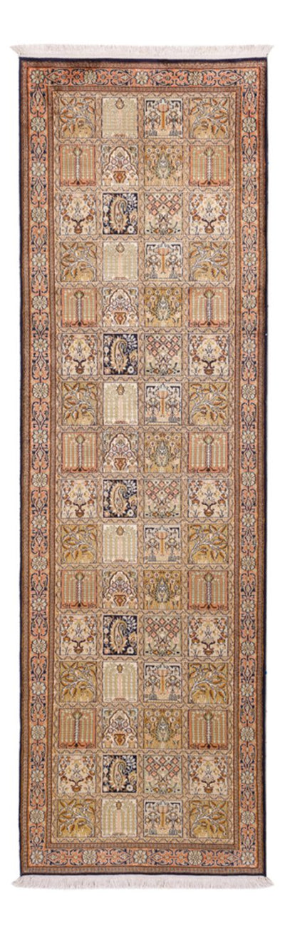 Kašmírské hedvábí Koberec 77x280cm - Orientální koberec