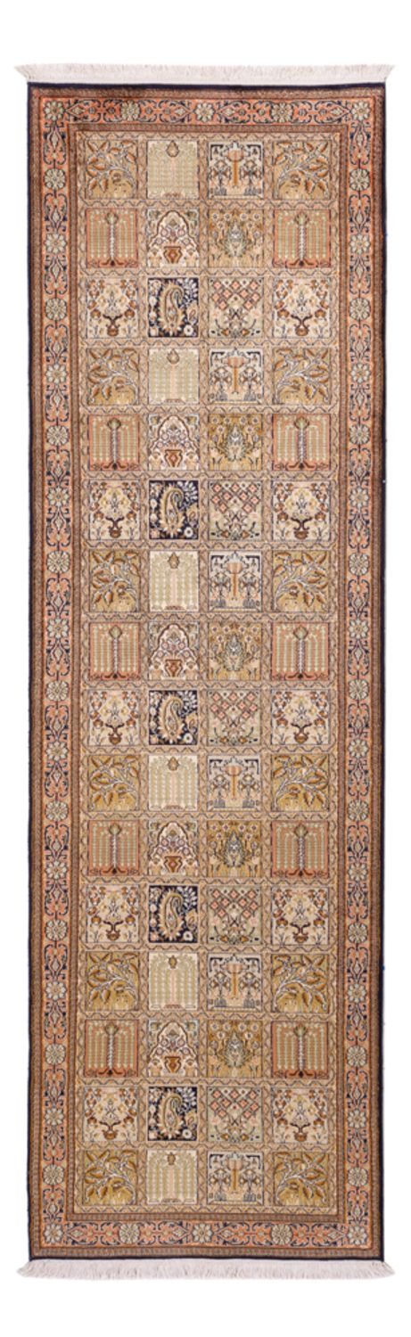 Kašmírské hedvábí Koberec 77x280cm - Orientální koberec
