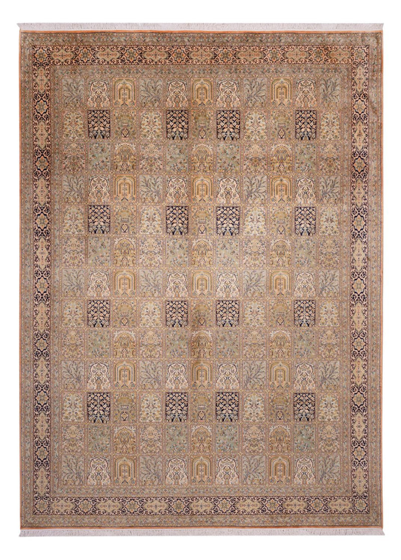 Kašmírské hedvábí Koberec 273x378cm - Orientální koberec