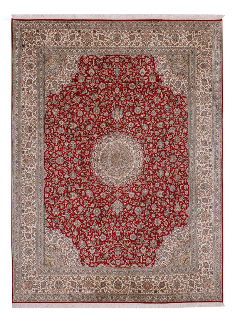 Kašmírské hedvábí Koberec 244x327cm - Orientální koberec