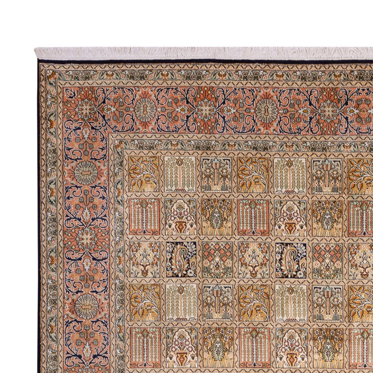 Kašmírské hedvábí Koberec 246x330cm - Orientální koberec