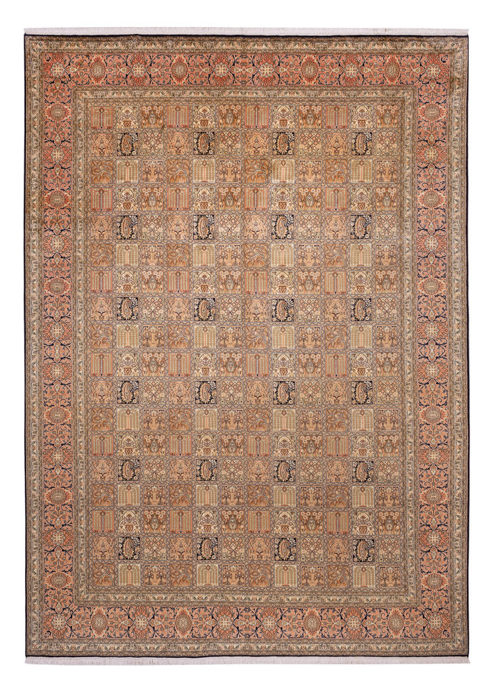 Kašmírské hedvábí Koberec 245x344cm - Orientální koberec