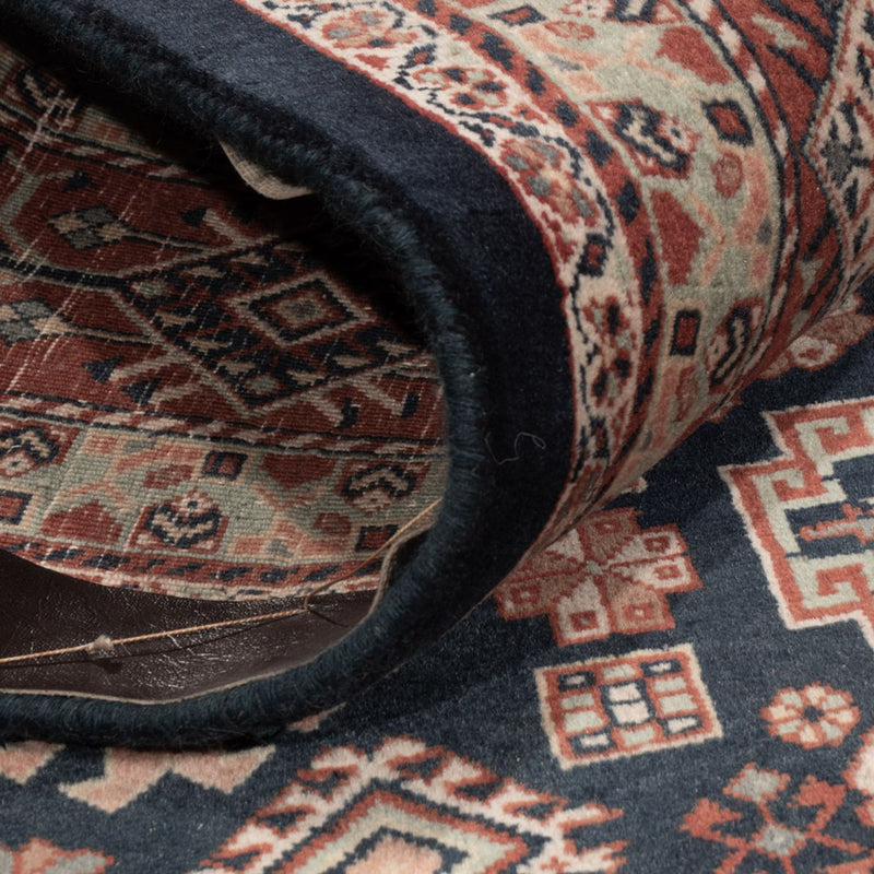 Perský koberec - Nomádský - 318 x 238 cm - tmavě modrá