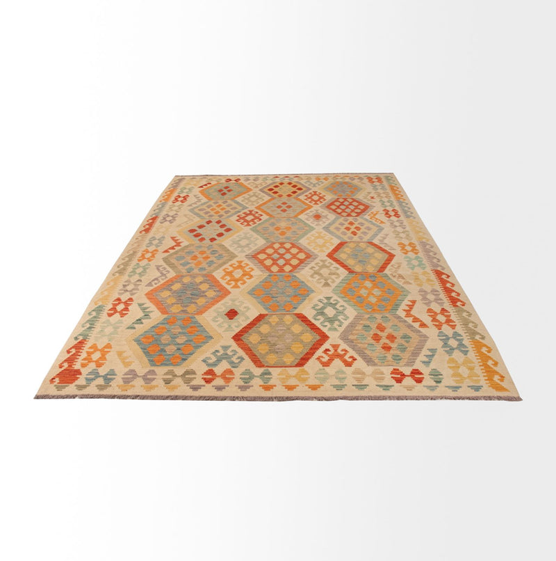 Kilim Maimana Koberec 310x193cm - Vlněný koberec