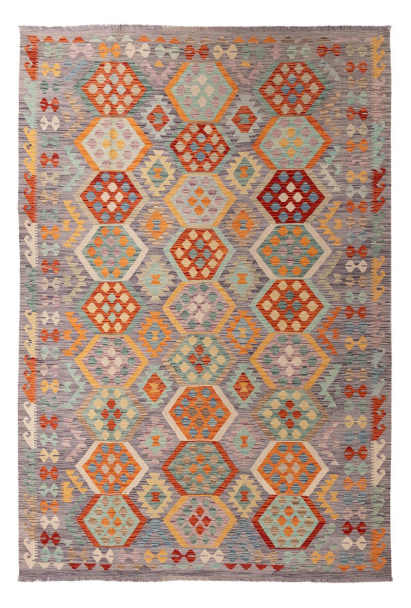 Kilim Maimana Koberec 296x200cm - Vlněný koberec
