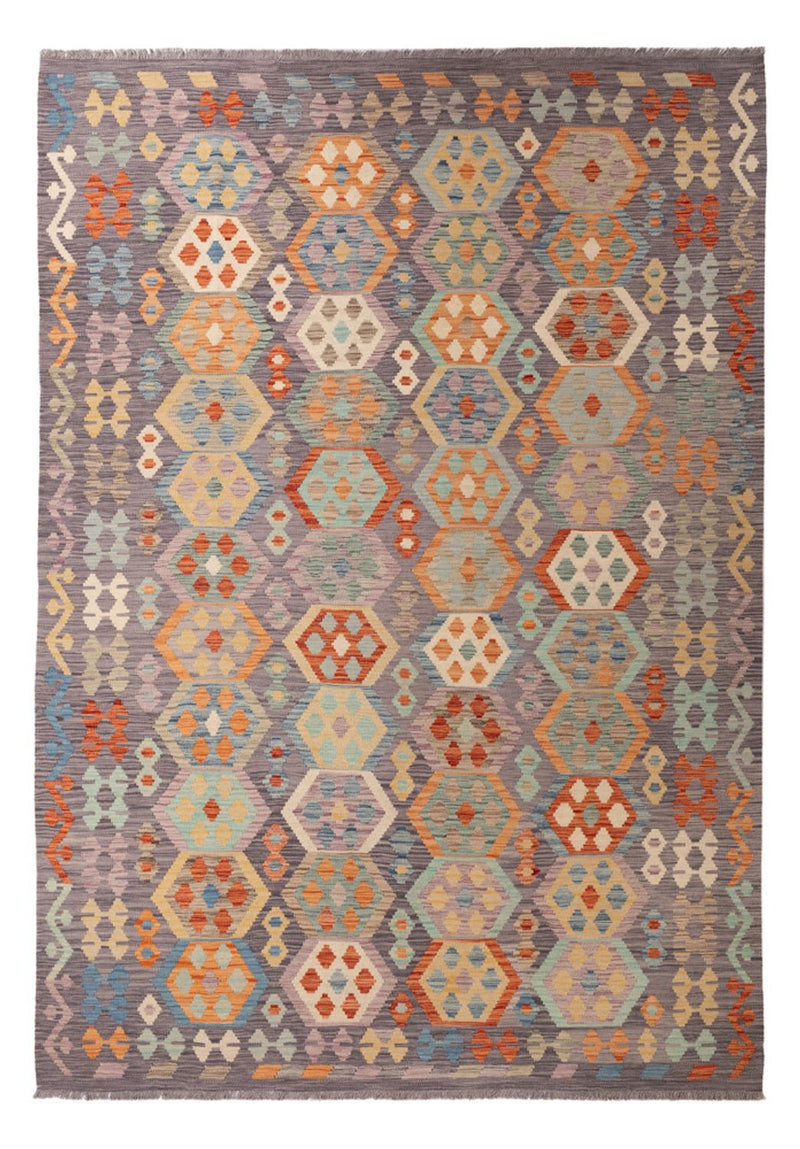 Kilim Maimana Koberec 296x205cm - Vlněný koberec
