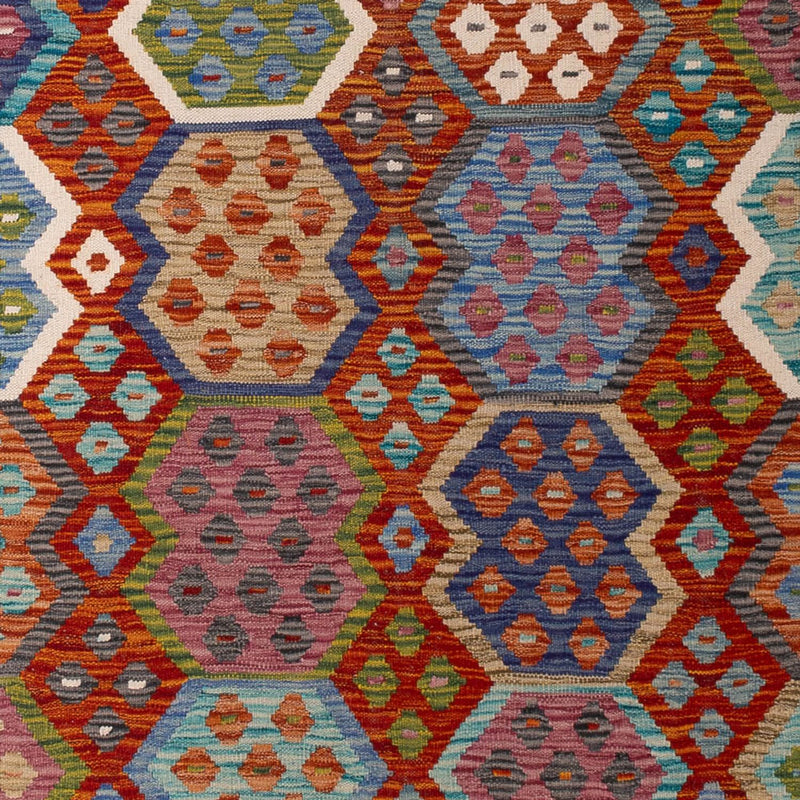 Kilim Maimana Koberec 292x214cm - Vlněný koberec